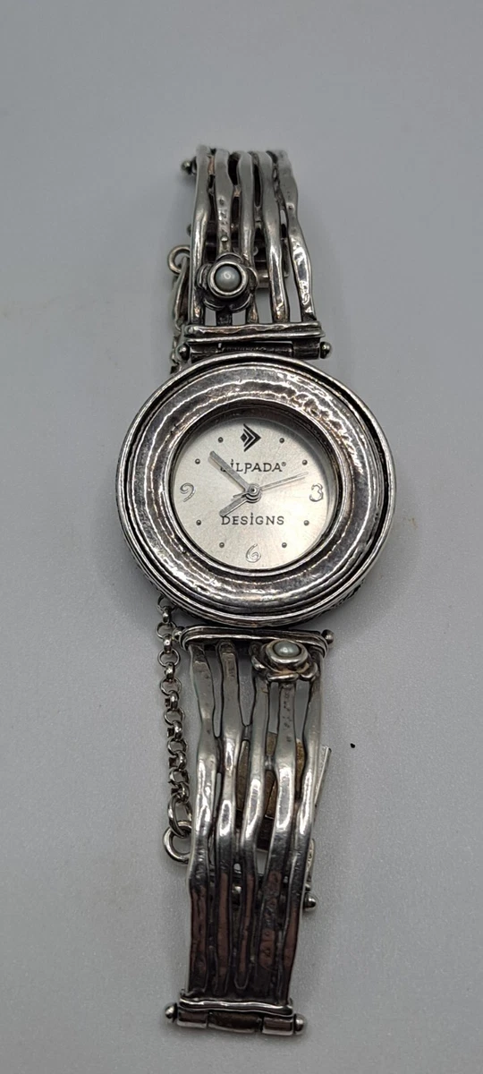 Silpada Designs Womens Watch Sterling Silver 925 Wristwatch