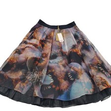 TED BAKER Langley Floral Skirt Blooms of Enchantment size 2 NEW WITH TAGS