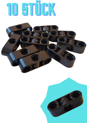 10 Stück GObricks GDS-1589 Technic Liftarm 1x3 senkrechte Löcher beidseitig quer