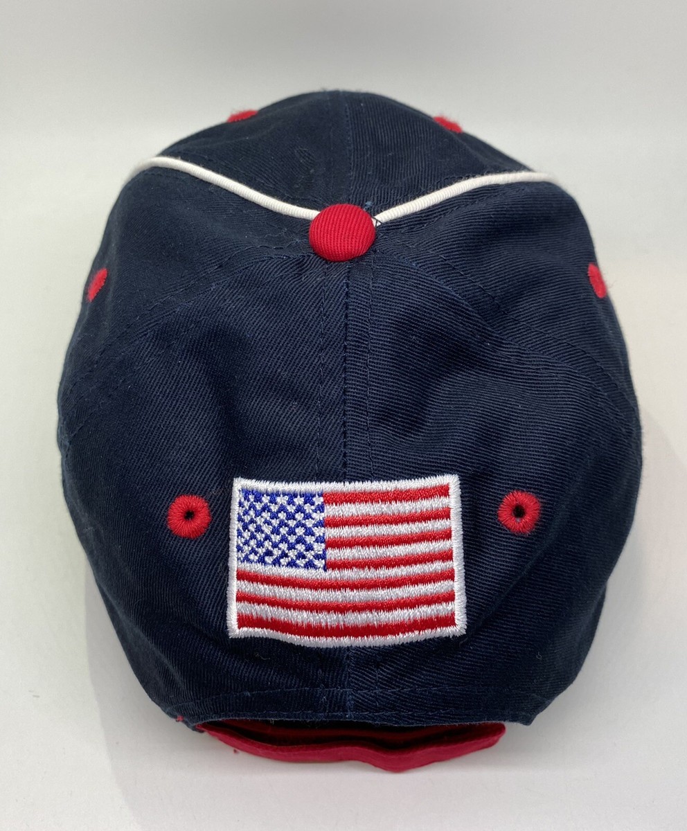 U.S. MARINE CORPS RETIRED キャップ HANK刺繍 デッドストック 90s USMC ワッペン 刺繍 ベースボール キャップ