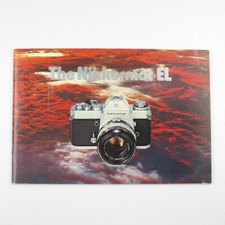Nikon - The Nikkormat EL - 35mm SLR Camera - Vintage Brochure - Booklet