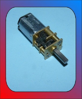 Motor DC / 12 Volt / 2 - 50 rpm Kirmes 12Volt Getriebemotor 12V