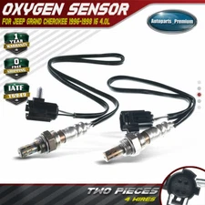 2x Upstream & Downstream O2 Oxygen Sensors for Jeep Grand Cherokee ZJ 96-98 4.0L