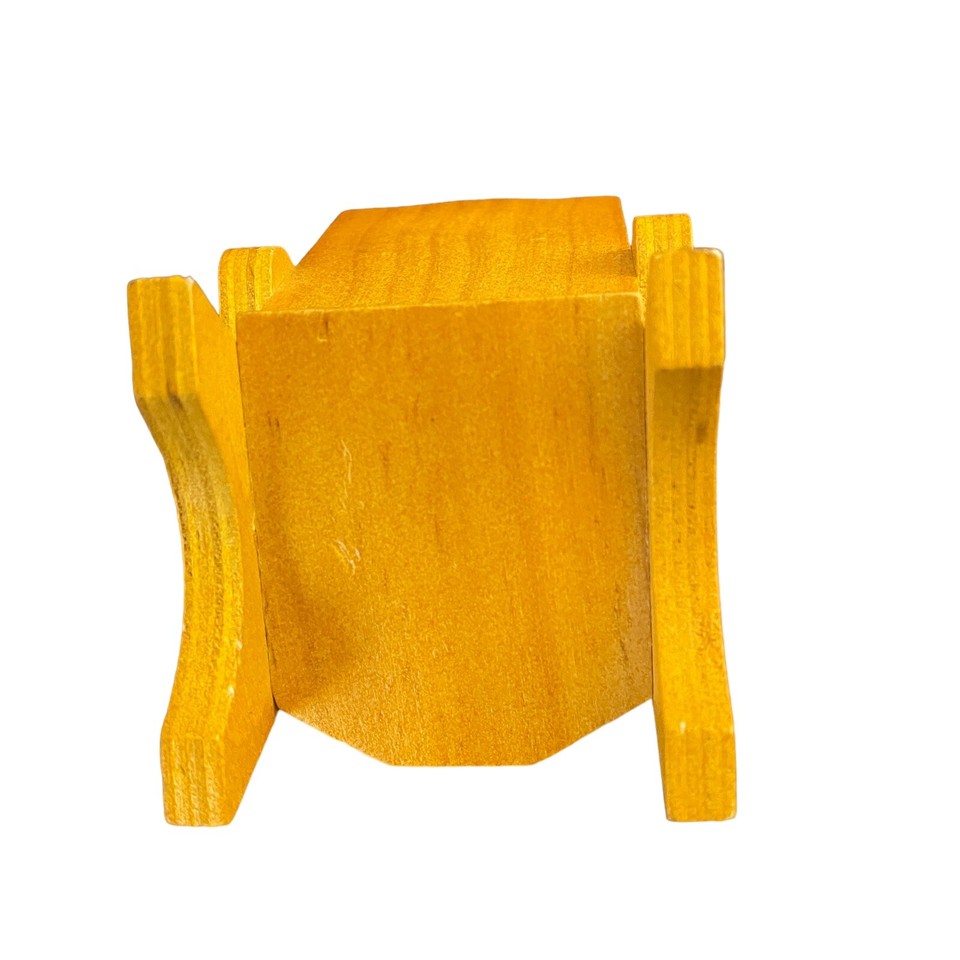 Doll house Adirondack Chair Wood Patio Deck Dollhouse furniture small