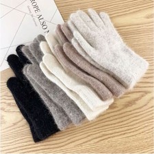 Elastic Full Finger Wrist Gloves Men Women Casual Garments Apparel Knitted Glove