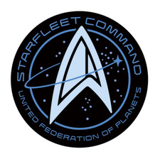Star Trek Logo Starfleet Command sticker window laptop bumper vinyl decal