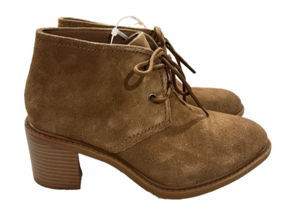 Clarks Originals Phenia Carnaby Women 9.5 Dark Khaki Leather Chukka Boot NEW