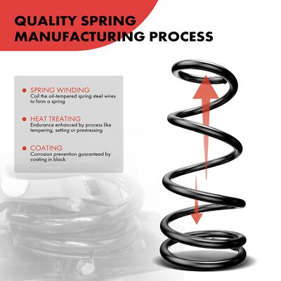 Lesjofors Front and Rear Coil Springs Kit for Audi TT Quattro 00-06 1.8