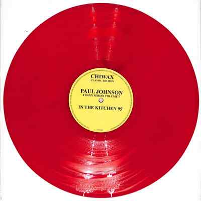 Paul Johnson / IN THE KITCHEN 95 (RED VINYL) / Chiwax Classic Edition / CPJTX00