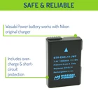 Wasabi Power Battery for Nikon EN-EL14, EN-EL14a (2-Pack)