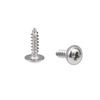 50Stk Bohrschrauben Kreuzschlitzkopf Schrauben Edelstahl Selbstschneidend 2X8Mm