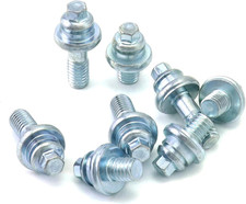 4 Pairs Side Post Battery Terminal Bolt 3/8" Standard Terminal Stud Connector Ex