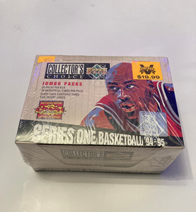 Upper Deck 1994-95 Collector's Choice Series One NBA Basketball Jumbo Box 400