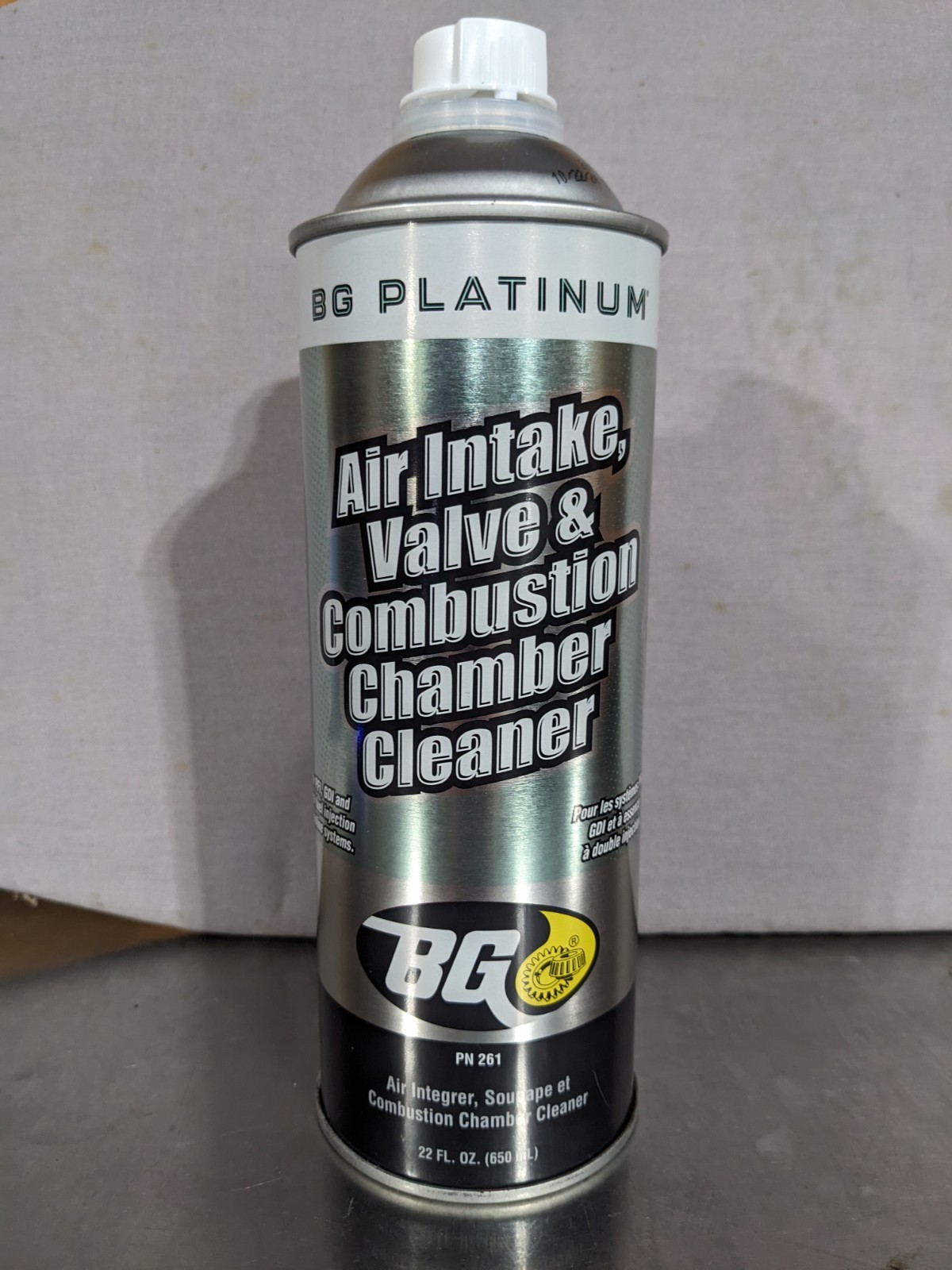 BG Platinum Air Intake Valve & Combustion Chamber Cleaner PN 261
