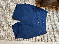 2 Lululemon Men's/boys Commission 7  Navy Blue Golf School Shorts Size 31