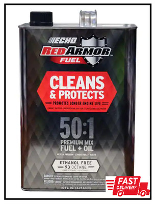 Red Armor 50:1 Ethanol-Free 93 Octane Fuel - 110 oz. for 2-Stroke Engines