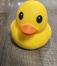 NEW JUMBO Squishy Duck Laffy Quacks YELLOW Easter Duck Large Stress Toy. So Fun