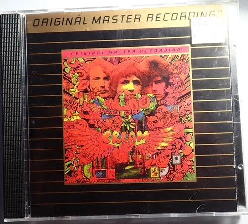 Cream Disraeli Gears Mobile Fidelity MFSL MOFI Ultradisc UDCD 562Made in Japan