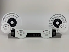 US Speedo White Ram Gauge Face for Gas Clusters 2013-2018 (7inch Display)