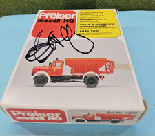 ARAL CAMIONES CISTERNAS Magirus Blanco Azul Camión IMU Réplica 1:87 LB6