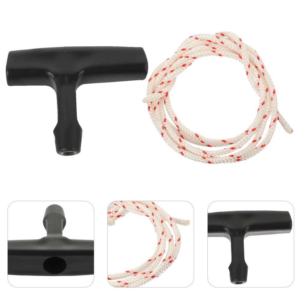 5 Pcs Garage Door Pull Rope Attic down Cord and Handle Pulldown Stairs