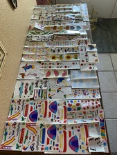 Large Vintage Sticker Lot Mrs. Grossman’s and More NOS!