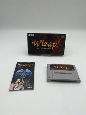 WIZAP - Super Famicom - SNES - Nintendo - OVP + Anleitung - NTSC-J