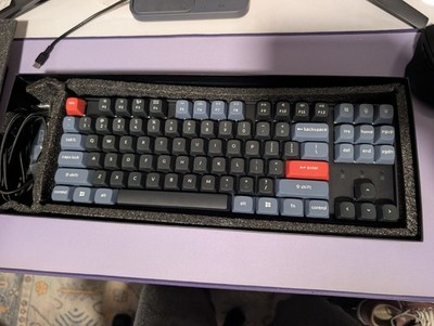 Keychron K8 Pro TKL Mechanical Keyboard Wireless/Wired Hot-Swappable Black