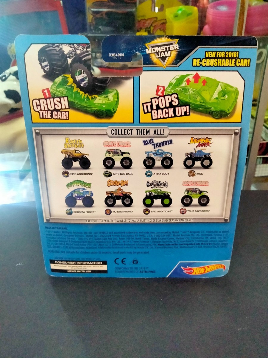 2017 Hot Wheels Monster Jam Gas Monkey Garage 2/15 Epic Additions