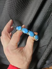 Navajo Sterling Silver Lapis Lazuli Cuff Bracelet