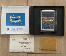 Power Gate PC Engine HuCARD W/Manual Retro Shoot Em Up Shmup Japan Import Tested