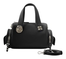 SEIDENFELT MANUFAKTUR Jokela Bowling Bag Handtasche Umhängetasche Black