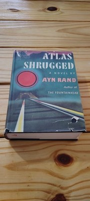 Random House Atlas Shrugged Ayn Rand Hardcover 24th Printing Dust Jacket