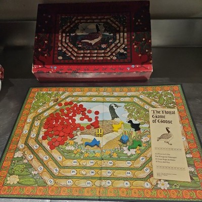 Vintage Galt The Royal Game Of Goose Made In England Ancient Classic RARE 