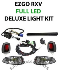 EZGO RXV 2016-Newer DELUXE LED LIGHT KIT w/ TURN SIGNAL, BRAKE LIGHT,  HORN