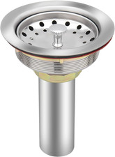 Kitchen Sink Drain Kit for Standard 3-1/2 Inch Drain - Fit 1-1/2 Inch Pipe - Sta