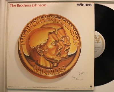 The Brothers Johnson Winners LP Vinyl A&M Vg++/Vg+ bis Vg++