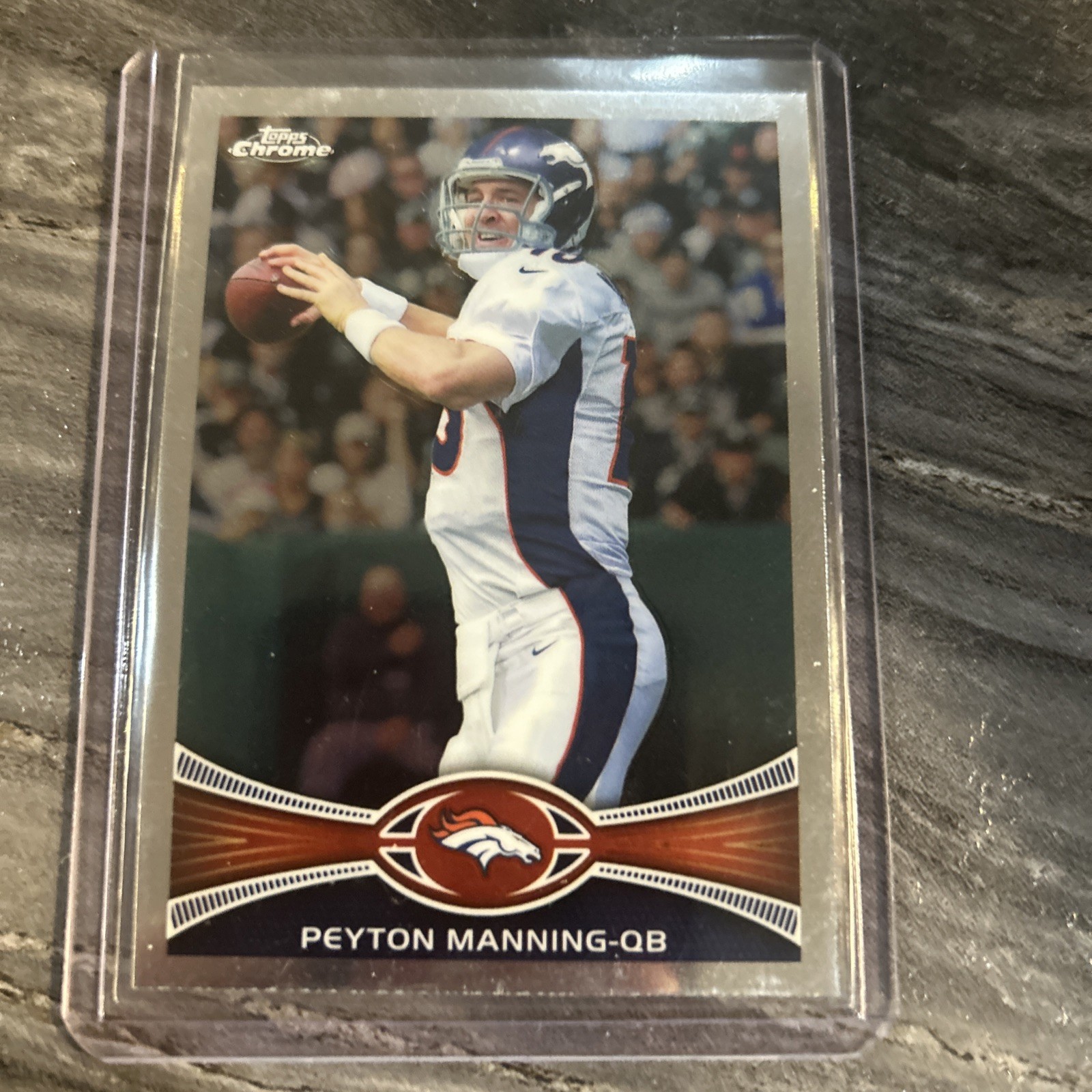 2012 Topps Chrome Card #161 Peyton Manning 
