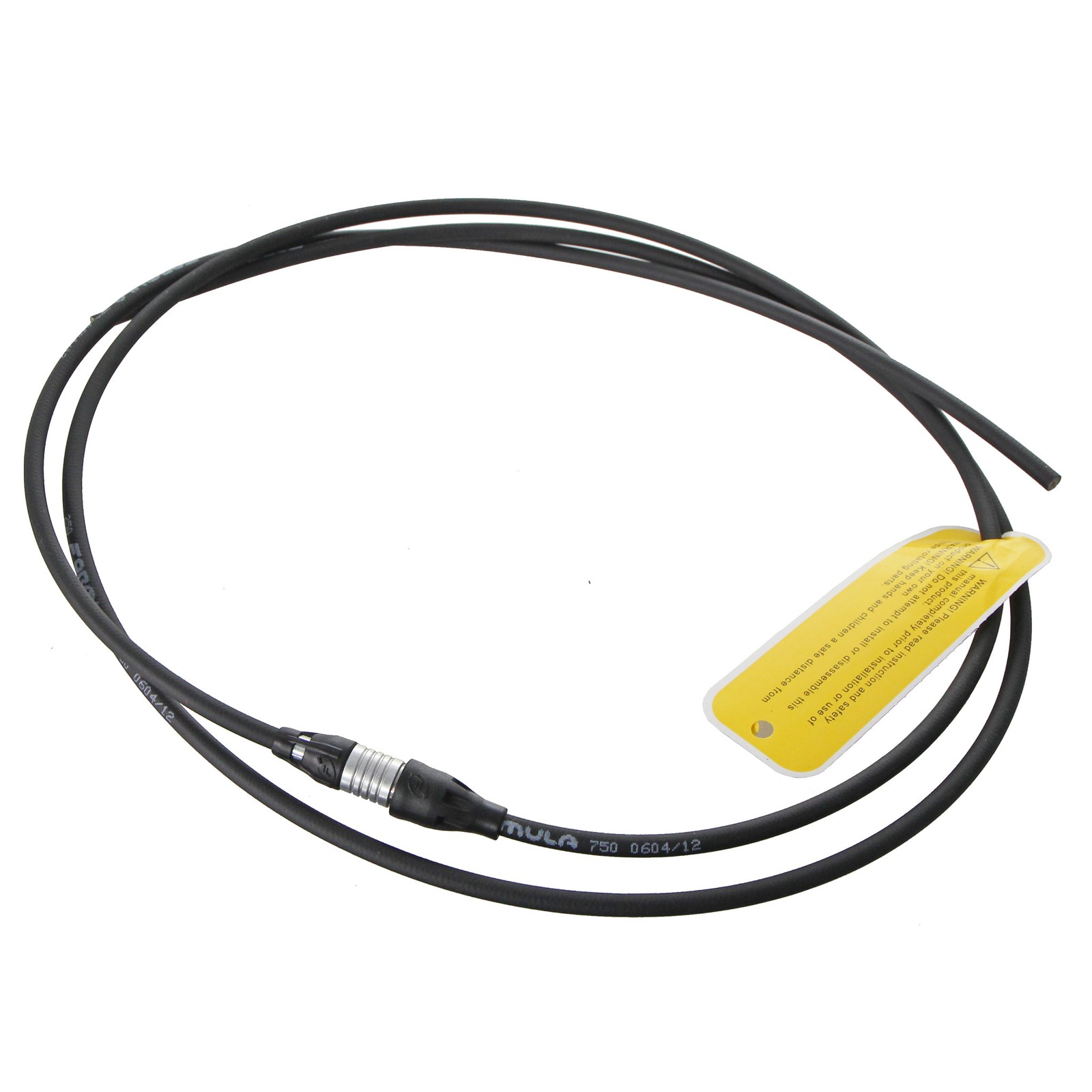 Трубка заднего тормоза Formula Italy Speed Lock - 1750 мм черный глянец 10390₽