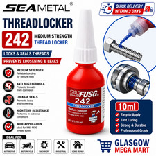 Threadlocker 242 10ml Medium Strength Blue Thread Locking Compound Glue