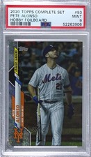 2020 Topps League Leaders Hobby Foilboard 6/229 Pete Alonso #53 PSA 9 MINT 0c6
