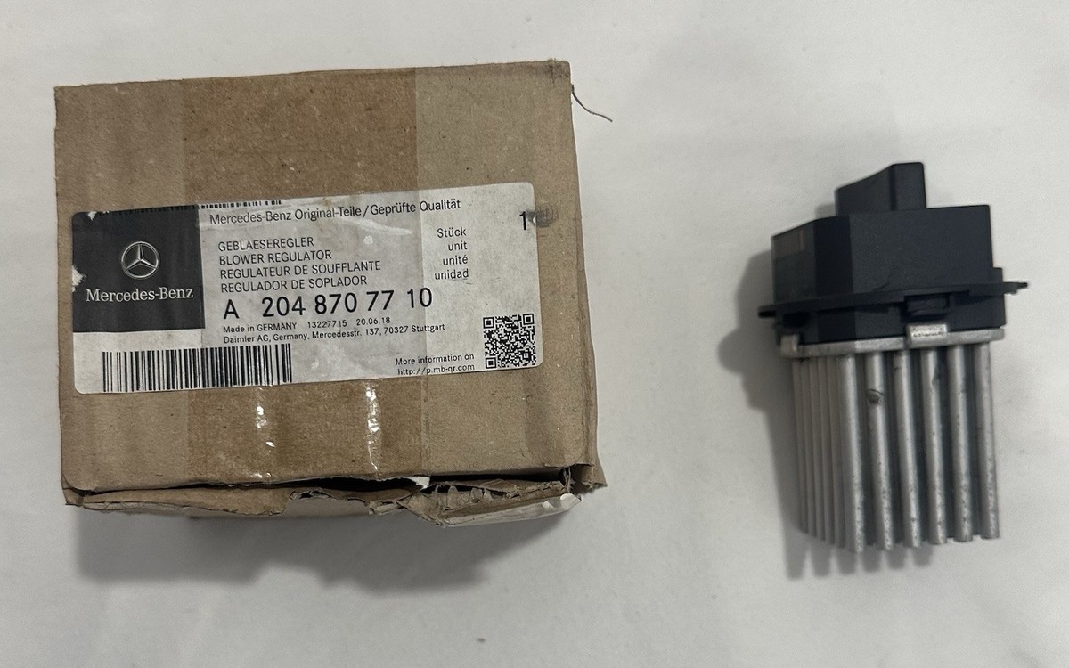 A2048707710 Genuine Mercedes-Benz Blower Regulator Motor Resistor