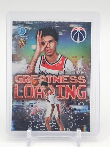 WILL RILEY 2025-26 BOWMAN CHROME GREATNESS LOADING REFRACTOR RC Q6992