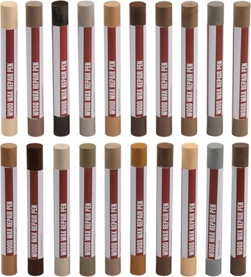 Wood Filler Sticks Wood Repair Wax Crayons Touch Up Scratches Dings Holes