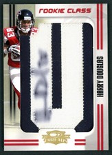 Harry Douglas 2008 Donruss Threads JERSEY LETTER U AUTO #278 NFL Card RC /140
