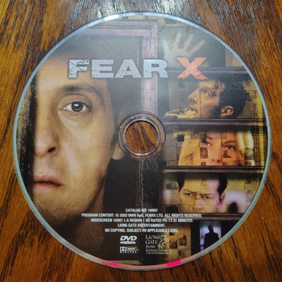 *DISC ONLY* Fear X DVD -BUY 1 GET 3 FREE