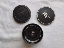 Original OM E. Zuiko Auto-W 25mm f4 Lens for Olympus Pen F FT FV Half Frame