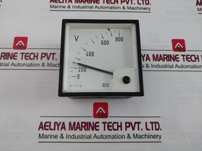 DEIF EQ96-X Analog Voltmeter 0-800V