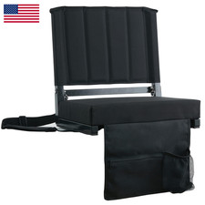 Sport Beats Stadium Seats Back Support Bleacher Chairs Back And Cushion Thick