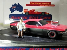 SCALEXTRIC / OTHER MICRO ICONS BIKER WALLY 29501 SLOTCAR TRACK VISITOR 1/32 - EC